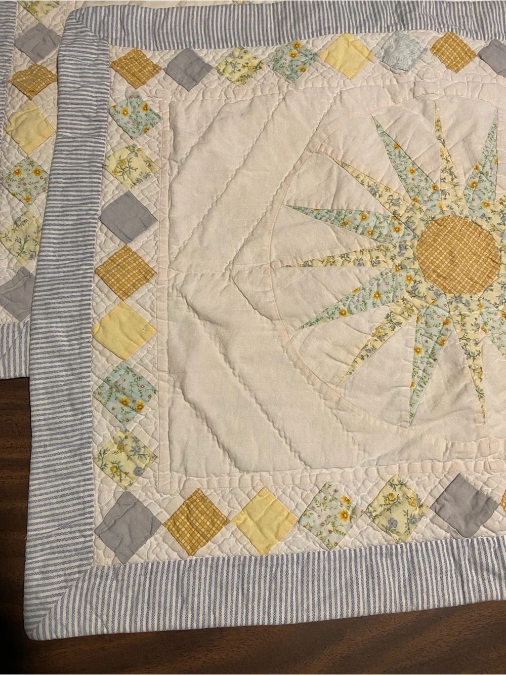 Vintage Patchwork Pillow Shams